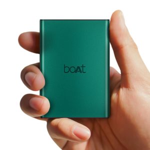 boAt Energyshroom PB400 Pro 20000 mAh 22.5W Pocket Size, Compact Power Bank, Fast Charging (2X Output Ports, Supports Android, iPhone, Tablets, Earbuds, etc.)